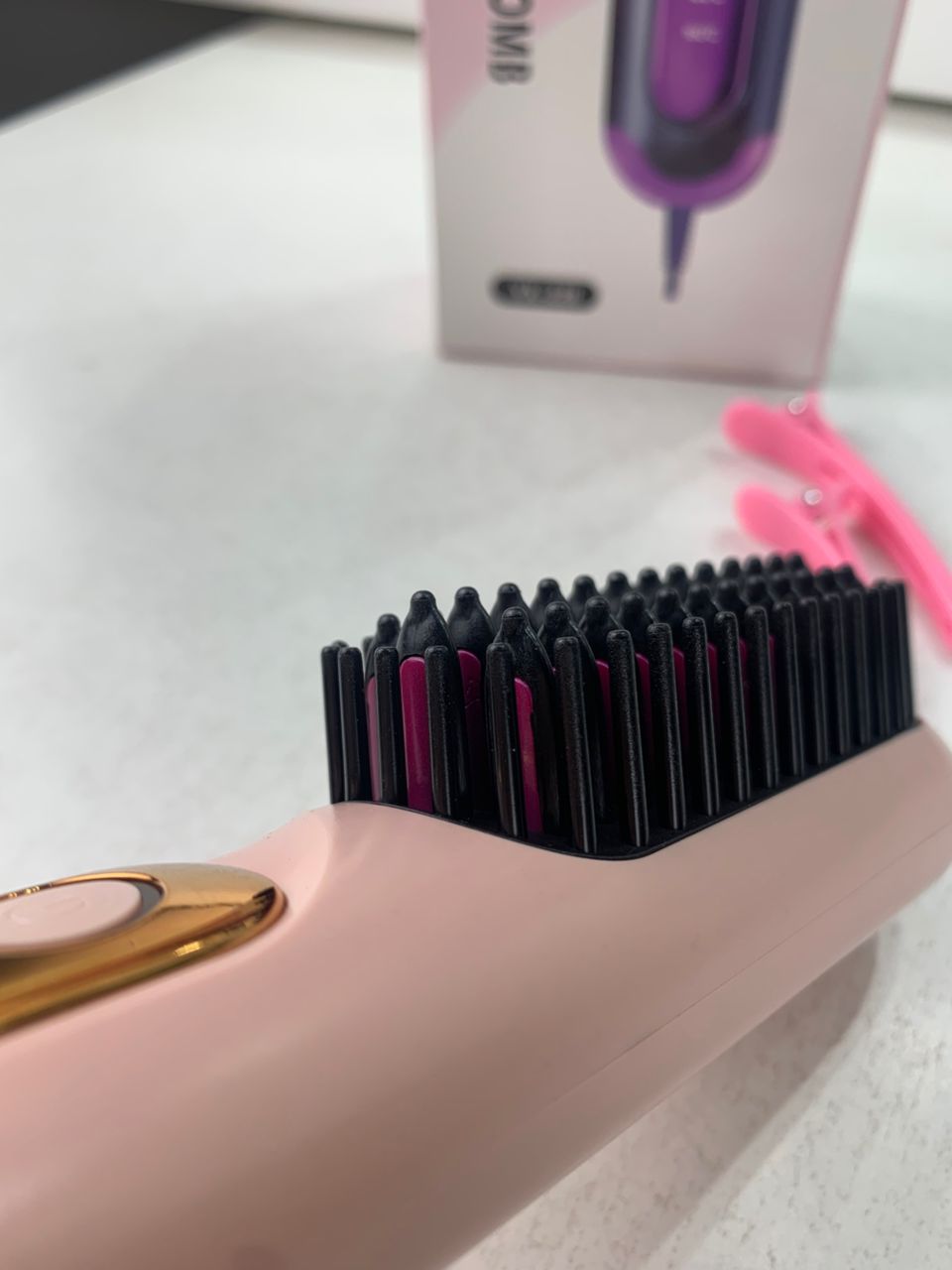 فرشاة شعر حرارية 2 في 1