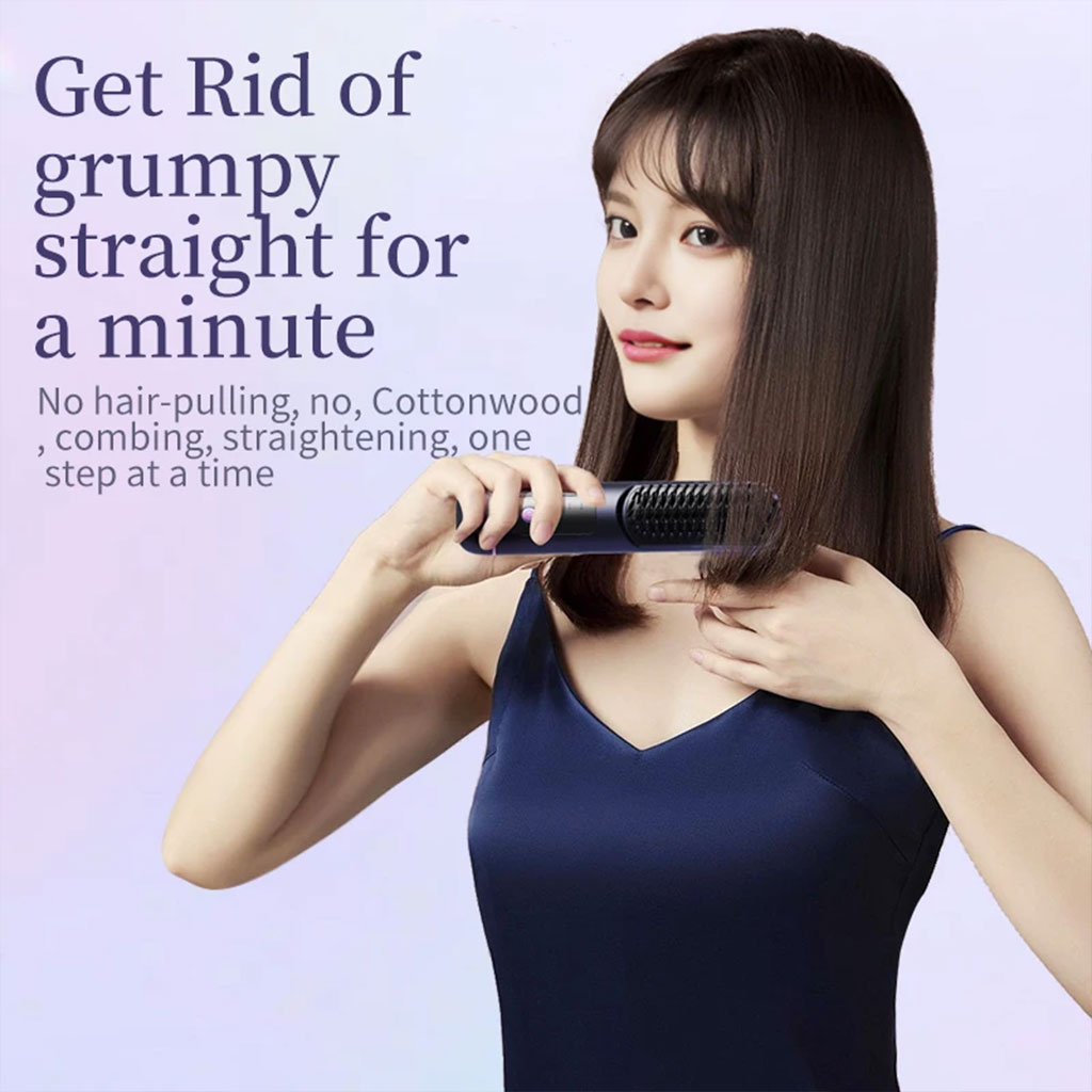 فرشاة شعر حرارية 2 في 1